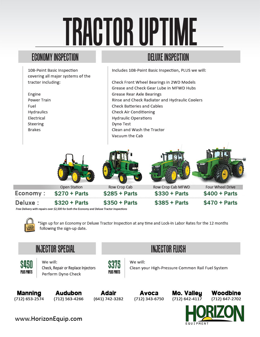 Tractor Uptime